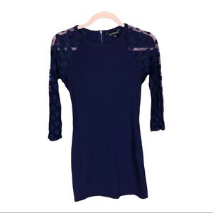 Express purple‎ dress